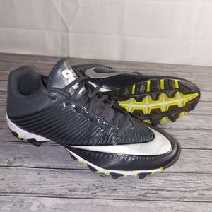 Nike Mens Vapor Shark 2 833391-002 Black Football Cleats Shoes Sneakers Size 9
